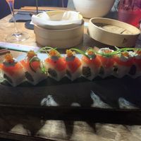 Rock and roll sushi roll   at Desoriente - Poblenou in Barcelona