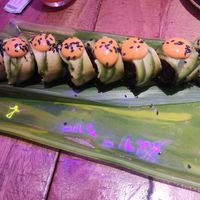 Green dragon at Desoriente - Poblenou in Barcelona