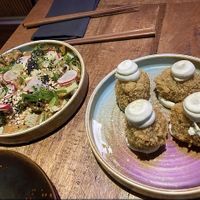 Wasabi Croquettes & Oishi Broccoli  at Desoriente - Poblenou in Barcelona