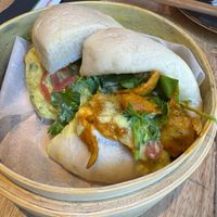 Tikka Masala Protein Bao at Desoriente - Poblenou in Barcelona