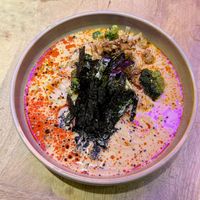 Ramen cremoso  at Desoriente - Poblenou in Barcelona