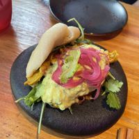 Tikka masala bao  at Desoriente - Poblenou in Barcelona