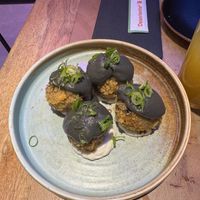 Arancini   at Desoriente - Poblenou in Barcelona