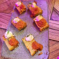 Patatas bravas at Desoriente - Poblenou in Barcelona