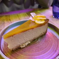 Mandarin cheesecake at Desoriente - Poblenou in Barcelona