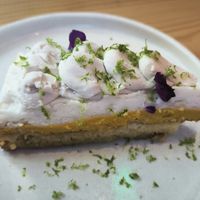 Cheese cake. Muy recomendable. at Desoriente - Poblenou in Barcelona