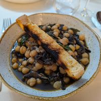 Grão de bico com cogumelos at Cinta d'Ouro in Freixo De Espada A Cinta