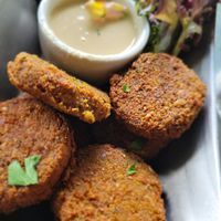 Falafel at Stonecat Cafe in Hector