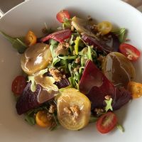 Beet salad   at The Veraisons Restaurant in Dundee