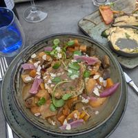 Vegan tagine at Mediterranevm at Bray in Bray