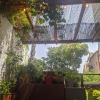 Outdoor seating at Sumaya in Lisbon