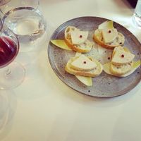 Vegan “foie gras"  at Brocoli in Lyon