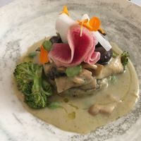 Mushroom dish at Brocoli in Lyon