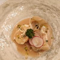 Raviolis aux légumes d'hiver at Brocoli in Lyon