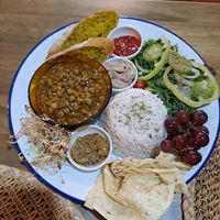 Plato combinado at Kalpa Amodiño in Ribadeo