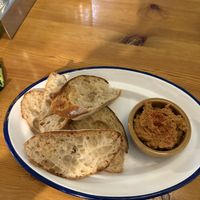 Vegan sun-dried tomatoes, almonds and spices   at Kalpa Amodiño in Ribadeo