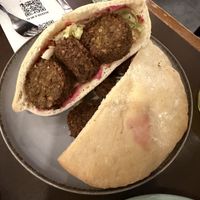 Falafel sandwich   at Puerta in Buenos Aires