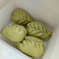 Vegan Baos with vermicelli noodles, mushrooms and tofu at Xiang DimSum  in Padua