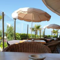 Outside sitting area at Ô Playa in Agadir