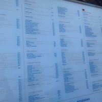 Menu at Ô Playa in Agadir