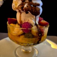 Ice cream (not vegan) at Ô Playa in Agadir