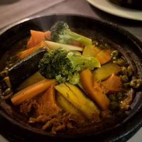 Vegetable tajine at Ô Playa in Agadir