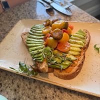 Avocado toast at Grand Floridian Cafe in Lake Buena Vista