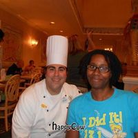 Me & Grand Floridan's Chef Jonathan at Grand Floridian Cafe in Lake Buena Vista