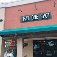 outside   at That One Spot Burger in Ocoee