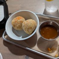 Curry Spud Puppies at Somewhere in Rehoboth Beach