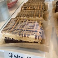 Dessert case at Frosty's Cake and Ice Cream in Lakewood