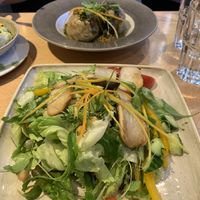 "Big salad" at Gelbes Krokodil in Linz
