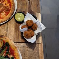 Bitter ballen at Vegan Pizza Bar in The Hague
