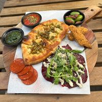 Anti Pasti Platter  at Vegan Pizza Bar in The Hague