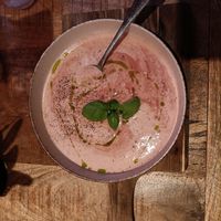 "Best Soup of the World" at Vegan Pizza Bar in The Hague