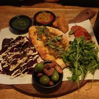 Antipasti platter at Vegan Pizza Bar in The Hague