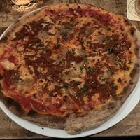 Bac’n Me Crazy Pizza  at Vegan Pizza Bar in The Hague