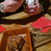 Tiramisu and lemon-berry desert  at Vegan Pizza Bar in The Hague