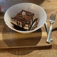 tiramisu at Vegan Pizza Bar in The Hague
