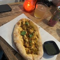 homemade focaccia   at Vegan Pizza Bar in The Hague