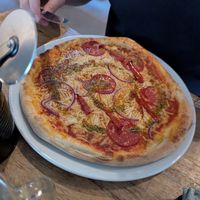 Salamommy at Vegan Pizza Bar in The Hague