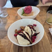 Dessert at Vegan Pizza Bar in The Hague