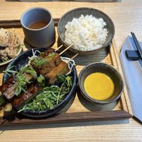 Vegan Yakitori 18€  at Azuma in Linz