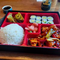 Vegan bento box at Kyoto Kilkenny in Kilkenny