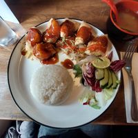 Tofu Steak (vegan version) at Kyoto Kilkenny in Kilkenny