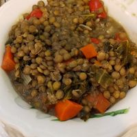 Lentil soup at Pembroke Bakery and Cafe in Fort Wayne