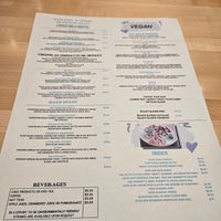 Vegan menu at WHOLEY GRANOLY in Bolingbrook