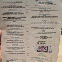 Vegan menu at WHOLEY GRANOLY in Bolingbrook