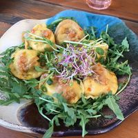 Vegan boiled pierogi at Pierogi i Naleśniki Bistro Cefe in Karpacz