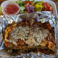 Vegan Lasagna at CoKiea's Kitchen in Portland